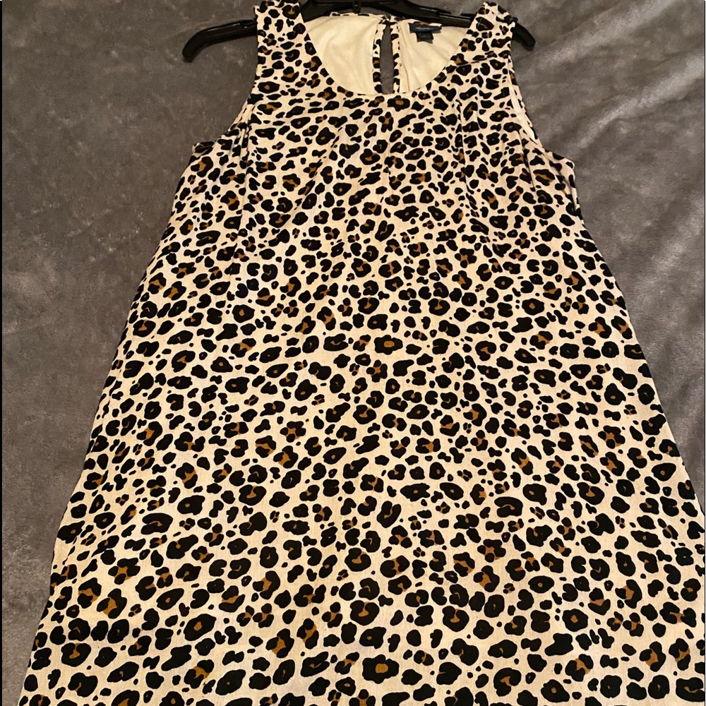 Leopard print dress